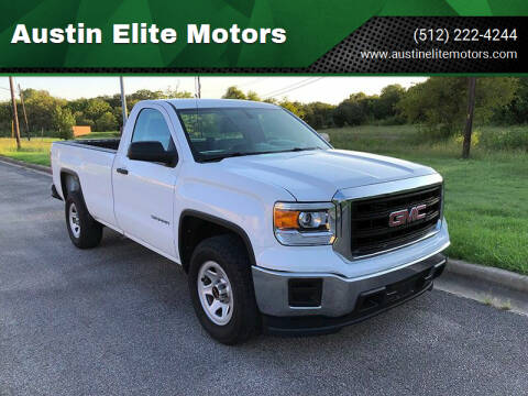 2014 GMC Sierra 1500 for sale at Austin Elite Motors in Austin TX