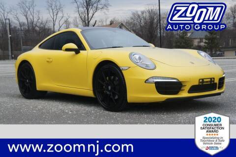 2012 Porsche 911 for sale at Zoom Auto Group in Parsippany NJ