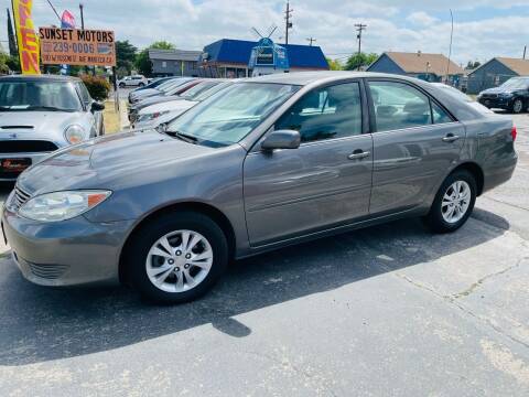 2006 Toyota Camry for sale at Sunset Motors in Manteca CA