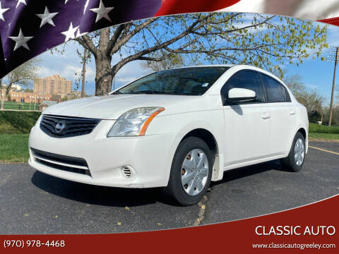2010 Nissan Sentra for sale at Classic Auto in Greeley CO