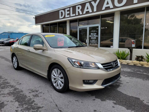 2015 Honda Accord for sale at DELRAY AUTO MALL in Delray Beach FL