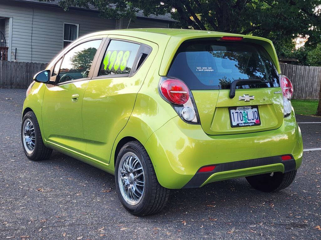 2013 Chevrolet Spark for sale at ETHAN AUTO SALES LLC in Portland, OR