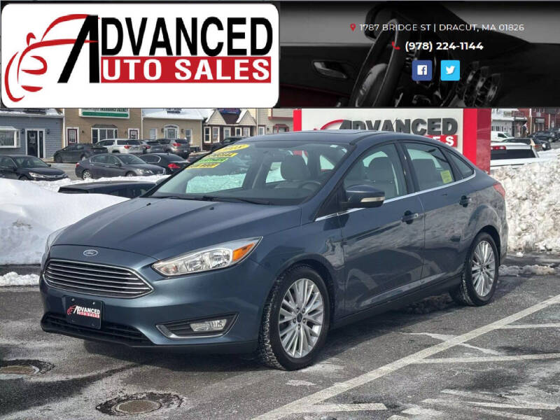 2018 Ford Focus for sale at Advanced Auto Sales in Dracut MA