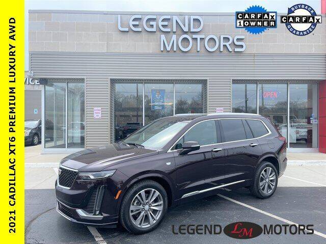 2021 Cadillac XT6 for sale at Legend Motors of Waterford in Waterford MI