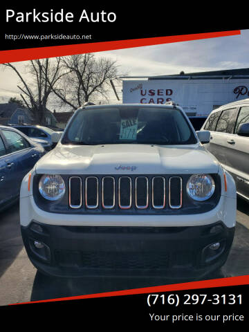 2017 Jeep Renegade for sale at Parkside Auto in Niagara Falls NY