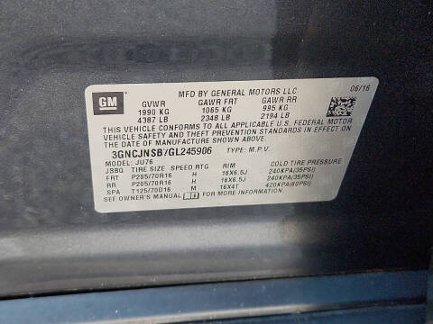 2016 Chevrolet Trax LS