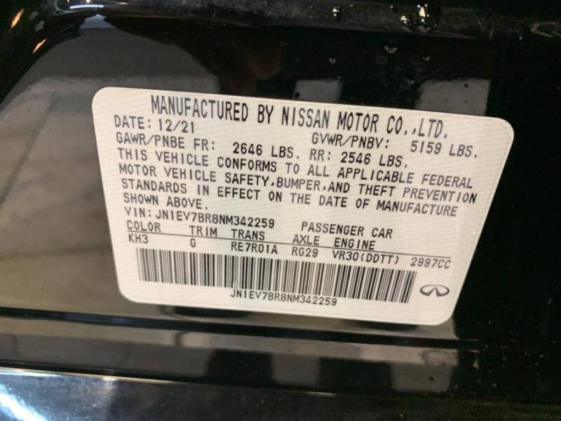 2022 Infiniti Q50 Luxe