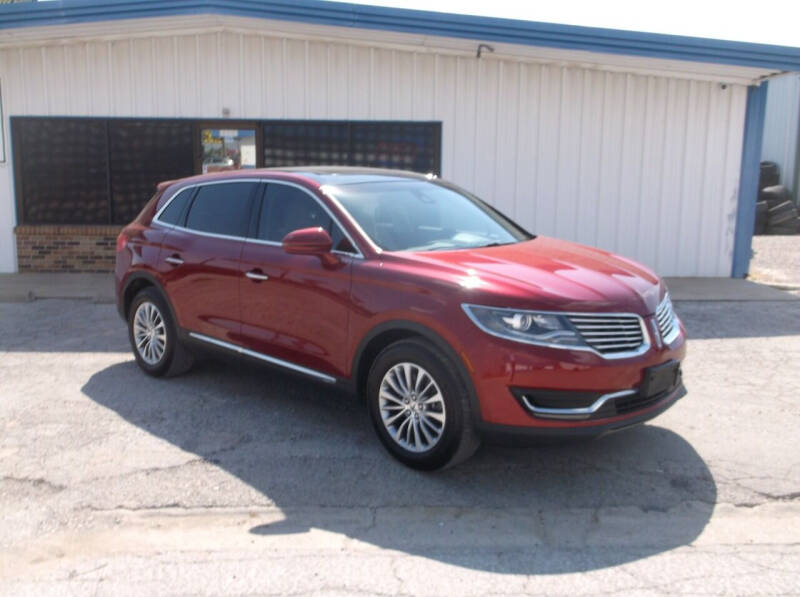 2016 Lincoln MKX for sale at AUTO TOPIC in Gainesville TX