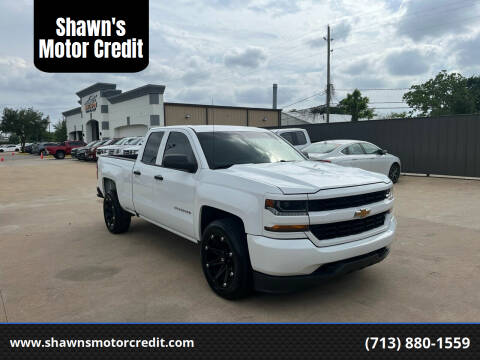 2016 Chevrolet Silverado 1500 for sale at Shawn's Motor Credit in Houston TX