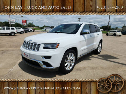 2014 Jeep Grand Cherokee for sale at John Lay Truck and Auto Sales in Independence KS