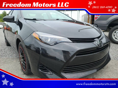 2018 Toyota Corolla for sale at Freedom Motors LLC in Knoxville TN