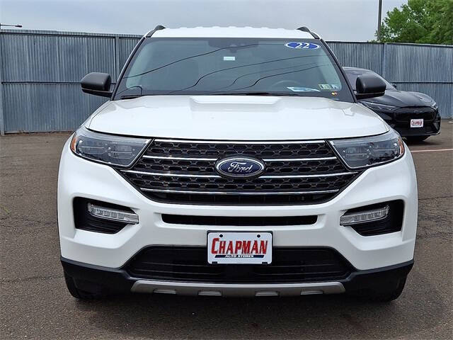 Used 2022 Ford Explorer XLT with VIN 1FMSK8DH4NGA97344 for sale in Philadelphia, PA