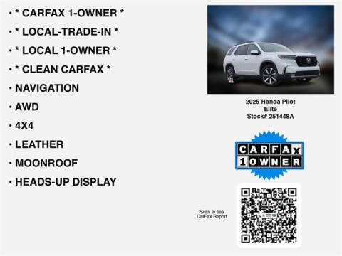 2025 Honda Pilot Elite