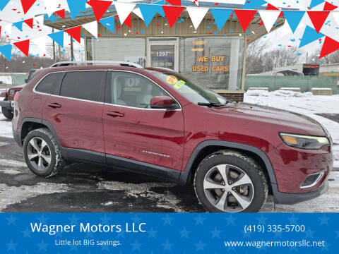 2019 Jeep Cherokee for sale at Wagner Motors LLC in Wauseon OH