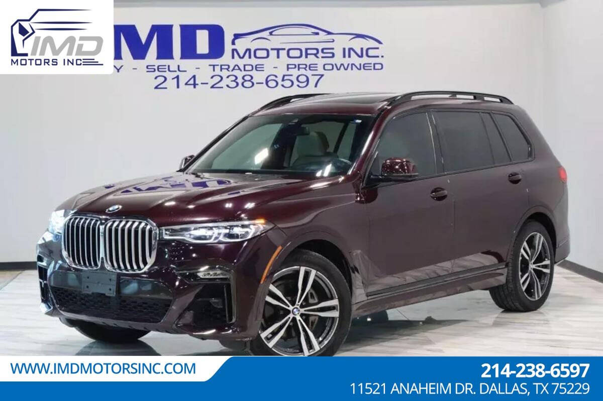 2020 BMW X7 for sale at IMD MOTORS, INC in Dallas, TX