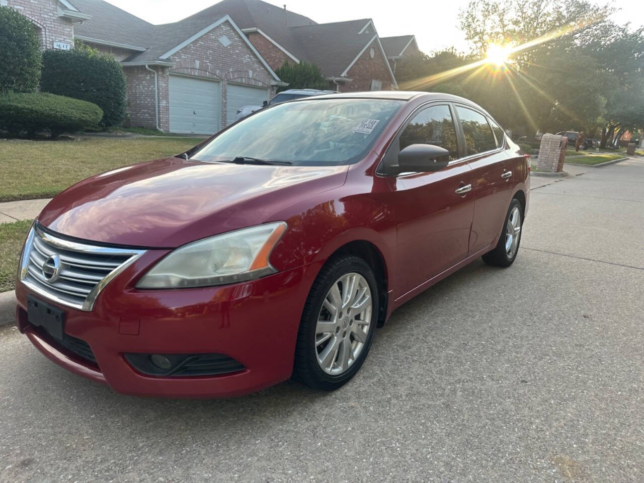 2013 Nissan Sentra for sale at Sarenco Auto Inc in Dallas, TX