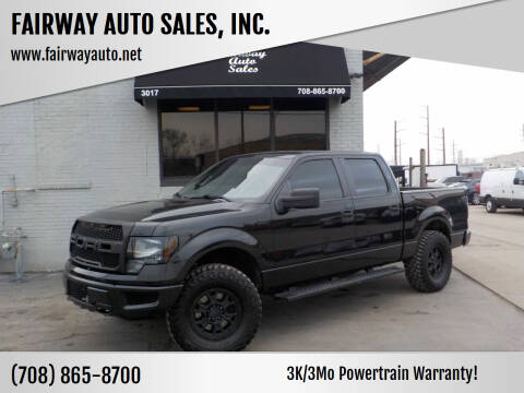 2014 Ford F-150 for sale at FAIRWAY AUTO SALES, INC. in Melrose Park IL