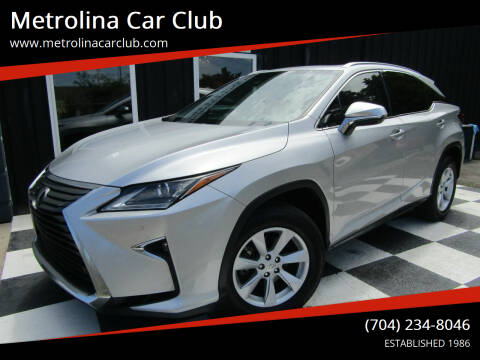 2016 Lexus RX 350 for sale at Metrolina Car Club in Matthews NC