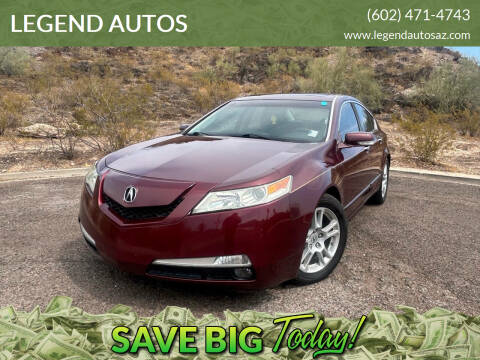 2009 Acura TL for sale at LEGEND AUTOS in Phoenix AZ