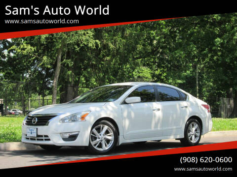 2014 Nissan Altima for sale at Sam's Auto World in Roselle NJ