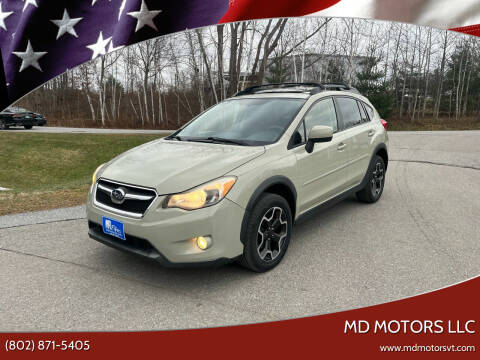 2013 Subaru XV Crosstrek for sale at MD Motors LLC in Williston VT