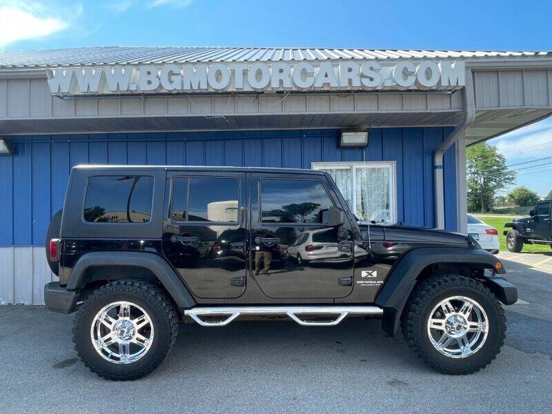 2008 Jeep Wrangler Unlimited for sale at BG MOTOR CARS in Naperville IL