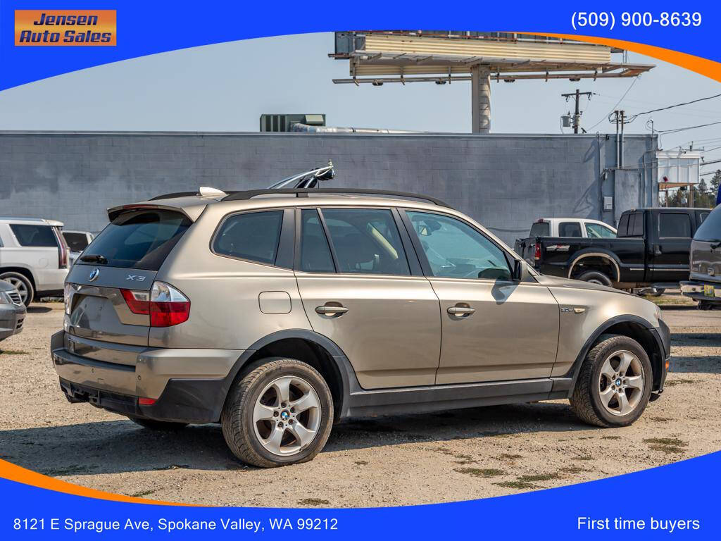 2007 BMW X3 for sale at Jensen Auto Sales in Spokane, WA