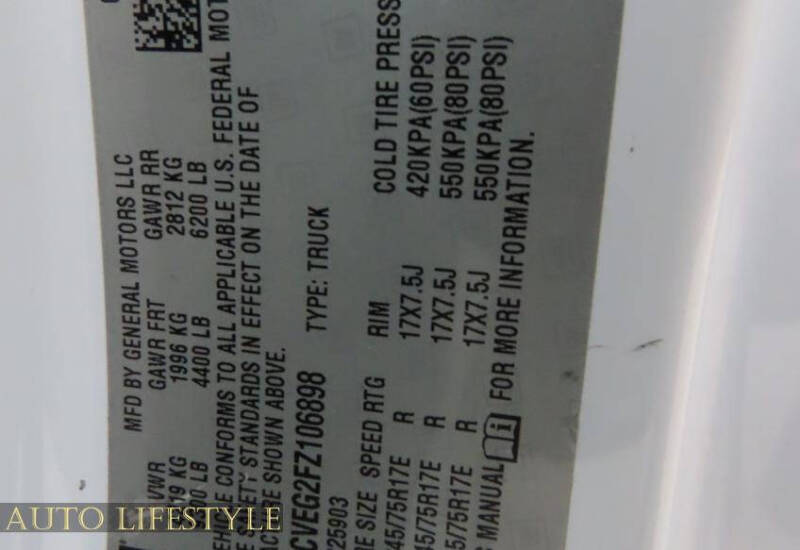 2015 Chevrolet Silverado 2500HD LT