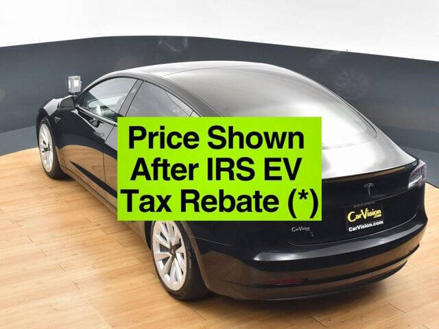 Used 2022 Tesla Model 3 Base with VIN 5YJ3E1EA2NF187711 for sale in Conshohocken, PA