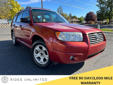 2007 Subaru Forester for sale at Rides Unlimited in Meridian ID