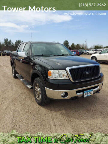 2007 Ford F-150 for sale at Tower Motors in Brainerd MN