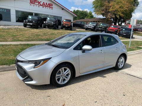 2019 Toyota Corolla Hatchback for sale at Efkamp Auto Sales LLC in Des Moines IA