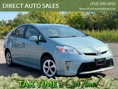 2013 Toyota Prius for sale at DIRECT AUTO SALES in Maple Grove MN