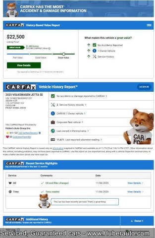 2025 Volkswagen Jetta SE