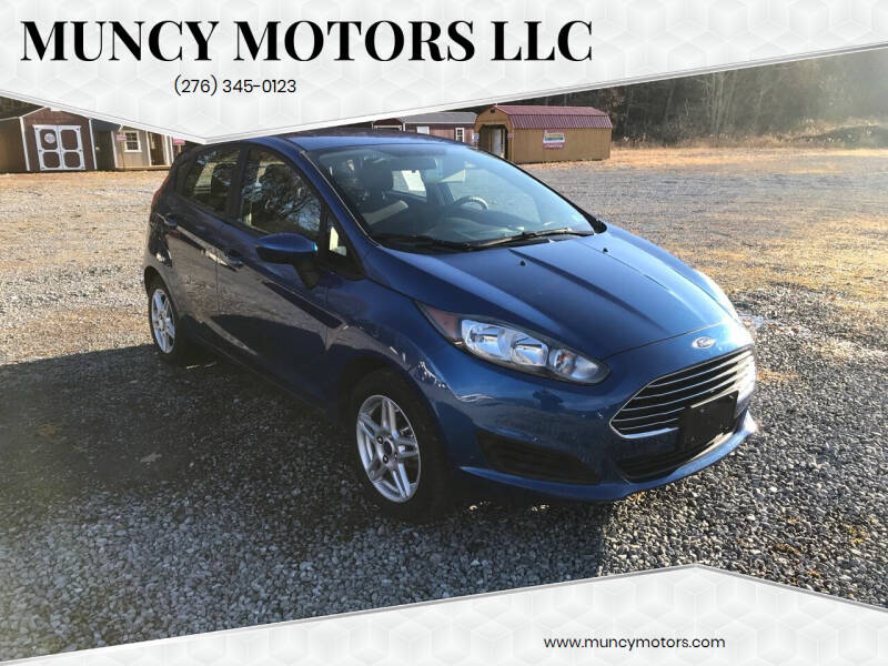 2018 Ford Fiesta for sale at MUNCY MOTORS LLC in Bluefield VA