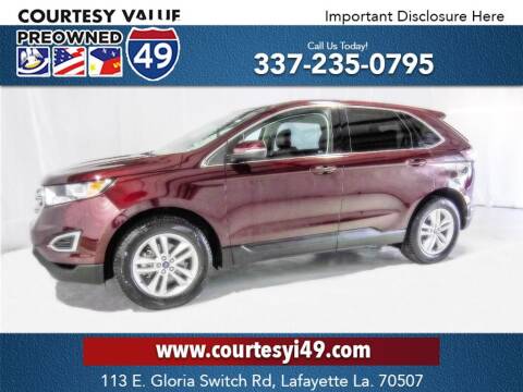 2017 Ford Edge for sale at Courtesy Value Pre-Owned I-49 in Lafayette LA