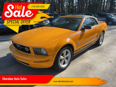 2008 Ford Mustang for sale at Cherokee Auto Sales in Acworth GA