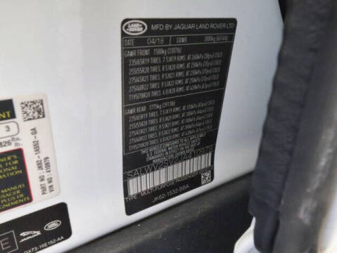 2018 Land Rover Range Rover Sport HSE Dynamic