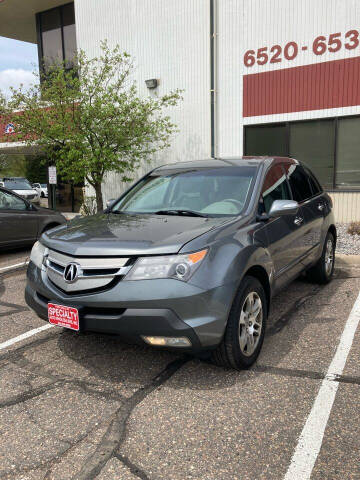 2008 Acura MDX for sale at Specialty Auto Wholesalers Inc in Eden Prairie MN