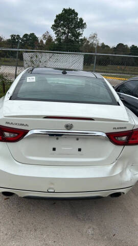 2017 Nissan Maxima Platinum