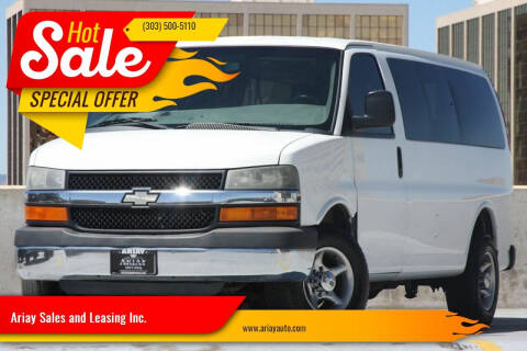 2011 Chevrolet Express Passenger for sale at Ariay Sales and Leasing Inc. in Denver CO