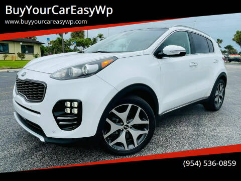 2017 Kia Sportage for sale at BuyYourCarEasyWp in West Park FL