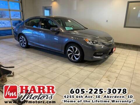 2017 Honda Accord for sale at Harr Motors Bargain Center in Aberdeen SD
