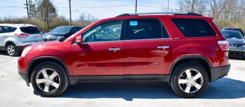 2012 GMC Acadia for sale at PINNACLE ROAD AUTOMOTIVE LLC in Moraine OH