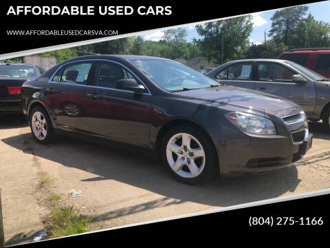 2011 Chevrolet Malibu for sale at AFFORDABLE USED CARS in North Chesterfield VA