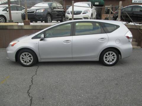 2012 Toyota Prius v for sale at WORKMAN AUTO INC in Pleasant Gap PA