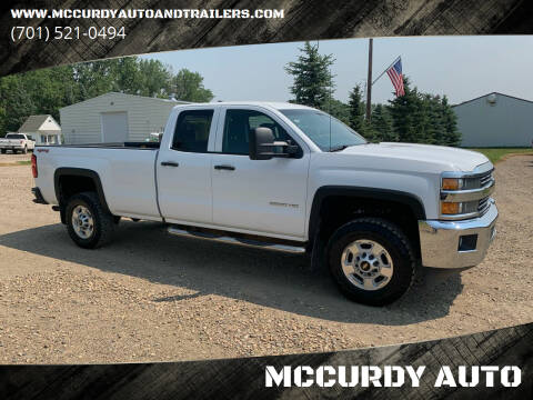 2015 Chevrolet Silverado 2500HD for sale at MCCURDY AUTO in Cavalier ND