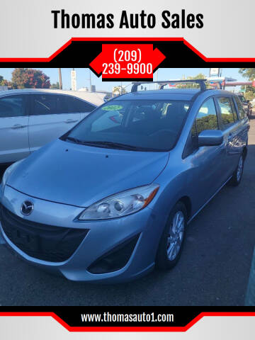 2012 Mazda MAZDA5 for sale at Thomas Auto Sales in Manteca CA