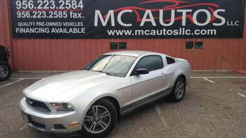 2011 Ford Mustang for sale at MC Autos LLC in Pharr TX