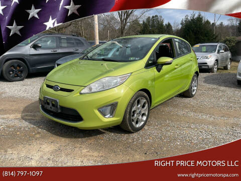 2011 Ford Fiesta for sale at Right Price Motors LLC in Cranberry PA